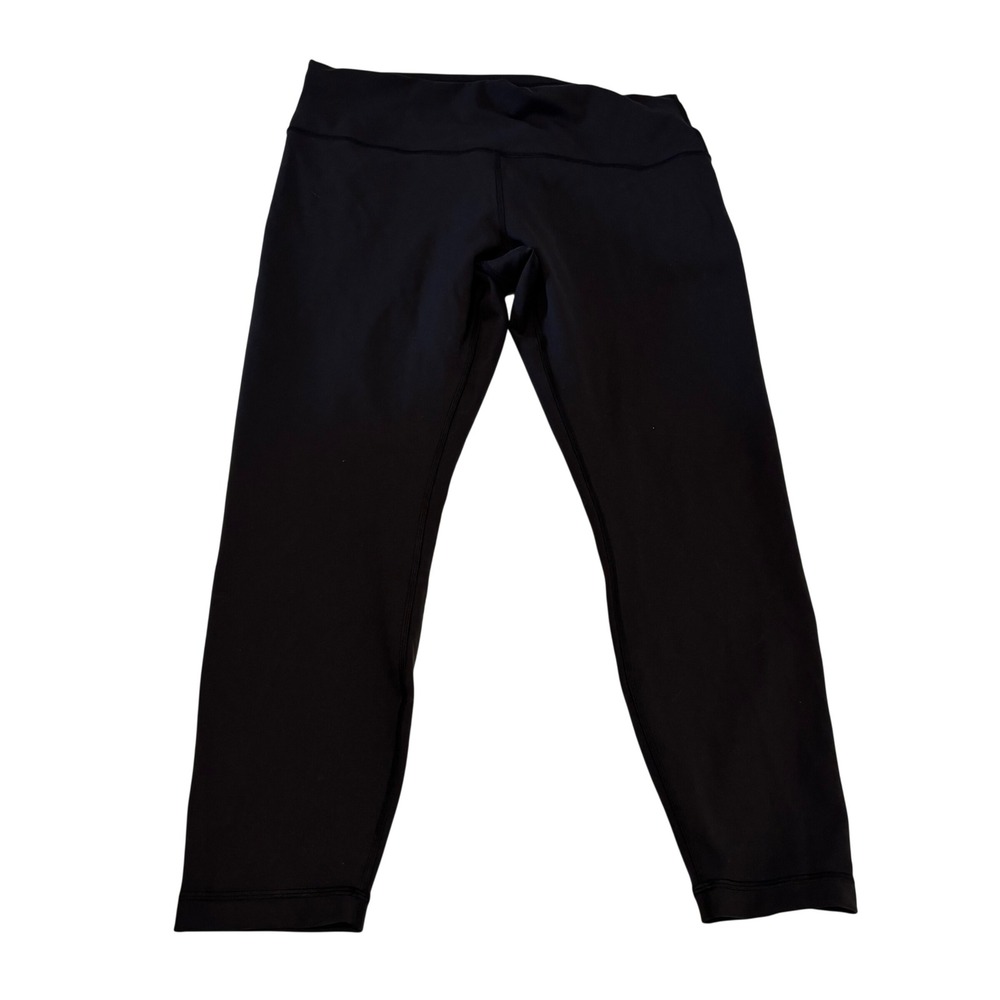 Lululemon Wunder Train High-Rise Tight 25 Black Leggings LW5CQDS Size 16